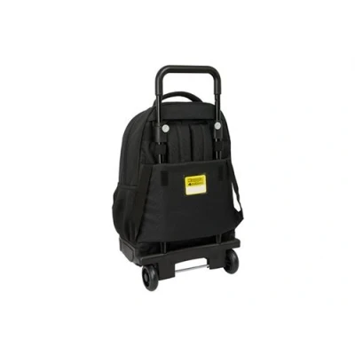 Image de SAFTA Cartable scolaire large, with removable compact wheels PVC Kappa &quot;Dark&quot;