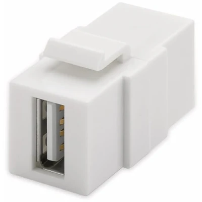 Afbeelding van Goobay Keystone Module USB 17,2 mm breed, 2x 2.0 aansluiting (type A)
