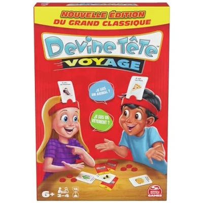 Image de Jeu d’ambiance Spin Master Games Devine Tête Voyage