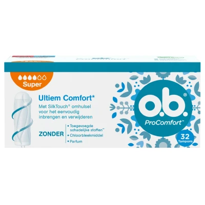 Afbeelding van o.b., Pads, ProComfort (32 x, Groot)