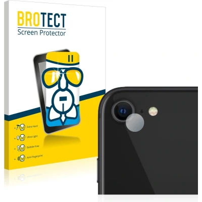 Afbeelding van BROTECT AirGlass kogelwerende glasfolie (1 Stuk, Apple iPhone SE), Smartphone beschermfolie, Transparant