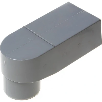 Afbeelding van Dyka Stadsuitloop PVC grijs bereik 70 80mm 60 x 100mm lengte 169mm