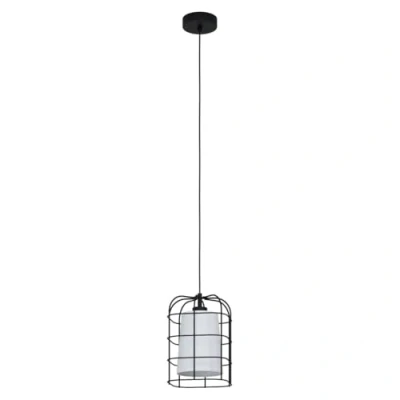 Afbeelding van EGLO Bittams Hanglamp E27 Ø 19 cm Zwart