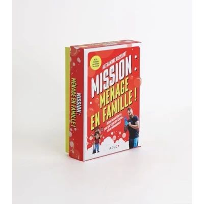 Afbeelding van MISSION MENAGE EN FAMILLE (1 LIVRET + 60 CARTES)