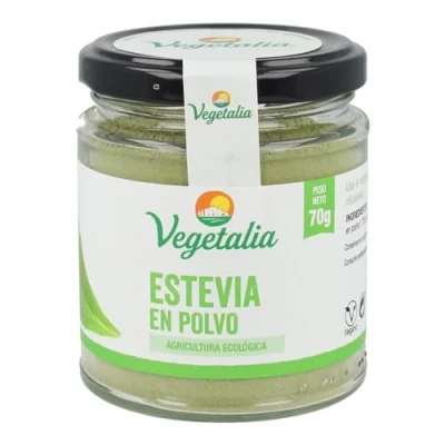 Afbeelding van Stevia Biologisch Poeder, Plantig, 70 g