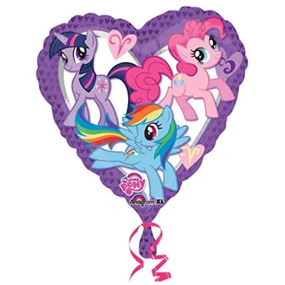 Afbeelding van (PKT) My Little Pony Standaard folieballon voor kinderen