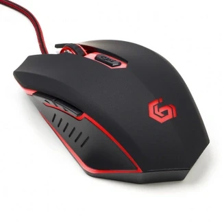Afbeelding van Gaming muis Gembird (USB, 6 knops, 600 2400 dpi, Rood)