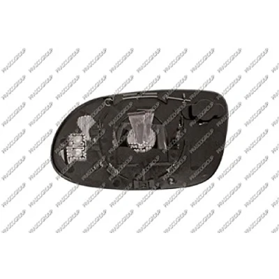 Afbeelding van PRASCO ME3207523 Spiegelglas rechts MERCEDES BENZ: A Class, CLK Coupe, SLK