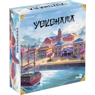 Afbeelding van Asmodee Synapses Games Yokohama gezelschapsspellen bordspellen strategie en plaatsingsspel vanaf 14 jaar 2 tot 4 spelers Franse versie
