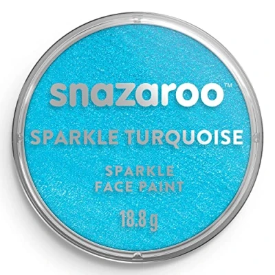 Afbeelding van Snazaroo Schmink Parelmoer 18ml Sparkle Turquoise