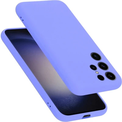 Afbeelding van Cadorabo Hoesje geschikt voor Samsung Galaxy S23 ULTRA in LIQUID LICHT PAARS Beschermhoes gemaakt van flexibel TPU silicone Case Cover