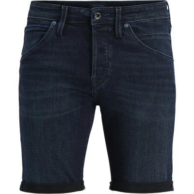 Afbeelding van Jack &amp; Jones Jjirick Jjfox Jeansshort, Heren, Maat: XXL, Blue denim