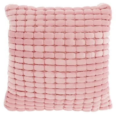 Afbeelding van Unique Living Sierkussen Kensi old Pink 45x45cm
