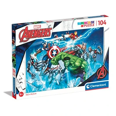 Afbeelding van Clementoni Avengers Puzzel 104 stukjes 1 stuk