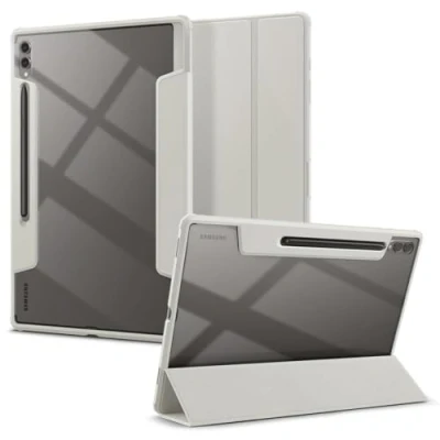Afbeelding van Spigen Ultra Hybrid Pro beschermhoes compatibel met Samsung Galaxy Tab S10 (2024) / S9 (2023) S8 (2022) grijs