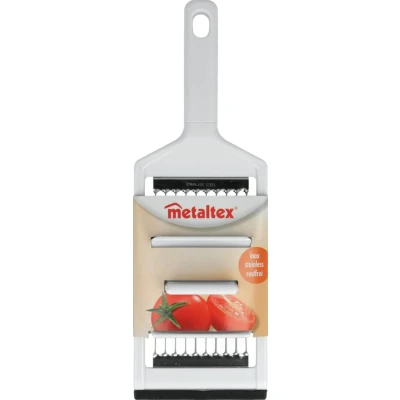 Afbeelding van Metaltex Tomato Tomatensnijder Wit/Rvs