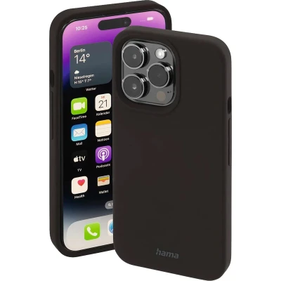 Afbeelding van Hama Cover Magcase Finest Feel Pro Voor Apple Iphone 14 Zwart