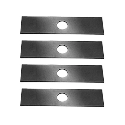 Afbeelding van 4 stuks hittegeharde grastrimmermessen ter vervanging van RYOBI 613223, Echo 720 237 001, Stihl 4133 713 4101, Maruyama 216062 groene machine 237001