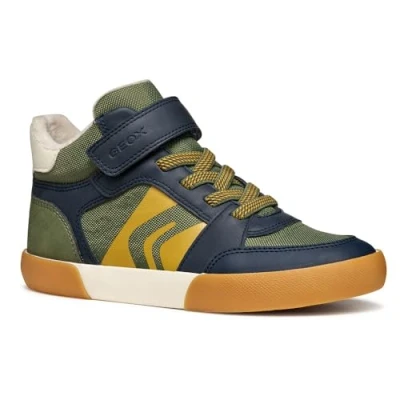 Afbeelding van Geox J Gisli Boy Sneakers voor jongens, Militair marineblauw