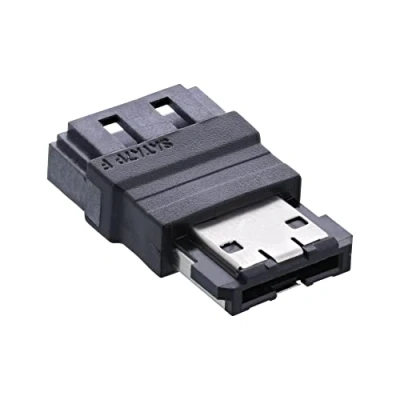 Afbeelding van eSATA (v) SATA (m) adapter SATA300 3 Gbit/s / zwart