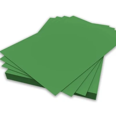 Afbeelding van 500 vellen A4 80 g/m² dubbelzijdig printerpapier, kopieerapparaat, origami, tekenen, school, kantoor, printen, 210 mm x 297 (A4 lichtgroen g/m²)