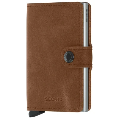Afbeelding van Secrid Miniwallet portemonnee Vintage cognac Dames