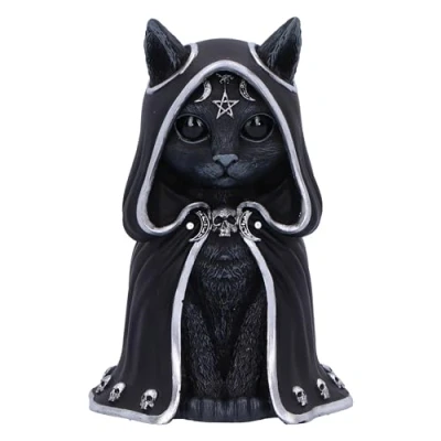 Afbeelding van Nemesis Now Zefur 10cm Beeld/figuur Zwart/Zilverkleurig