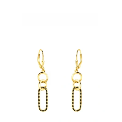 Afbeelding van Sofia Milani OVAL Circle Oorbellen goldcoloured, Dames, Maat: One Size, Gold coloured
