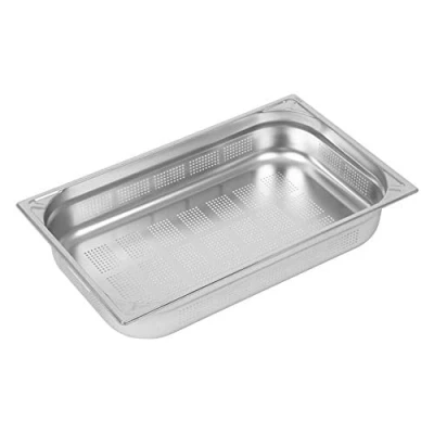 Afbeelding van Vogue RVS geperforeerde GN 1/1 bak 100mm