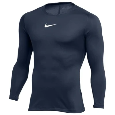 Afbeelding van Nike Park Dry First Layer Longsleeve Thermoshirt Maat XXL Mannen navy/wit