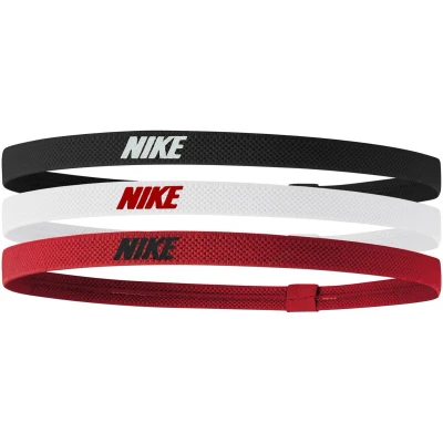 Afbeelding van Nike Performance Headbands 3 PACK Overige accessoires, Dames, Maat: One Size, Black/white/university red