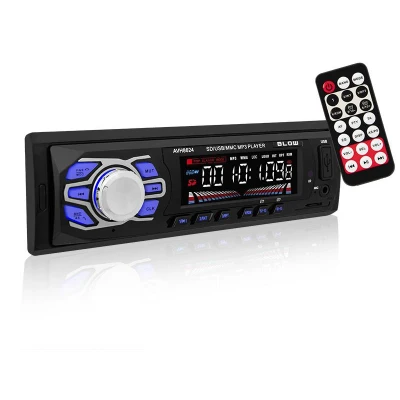 Afbeelding van BLOW AVH 8624 78 269# Autoradio 1 DIN LCD 12 MP3 Met afstandsbediening, montagegereedschap
