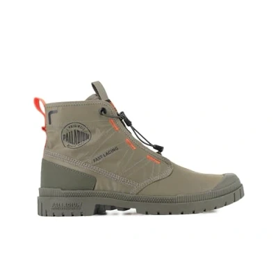 Afbeelding van Palladium SP20 Travel HI Unisex Sneakers hoog, Maat: 47, Dusky green Textiel