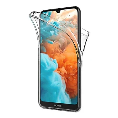 Afbeelding van AICEK beschermhoes voor Huawei Y5 2019, 360 Full Body transparant, siliconen hoes van silicone (5,71 inch)