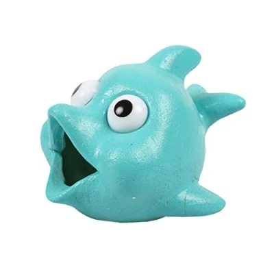 Afbeelding van Aqua Della Aquariumdecoratie Vissen Dolfijn 9,8x8x7,3cm Blauw 1st