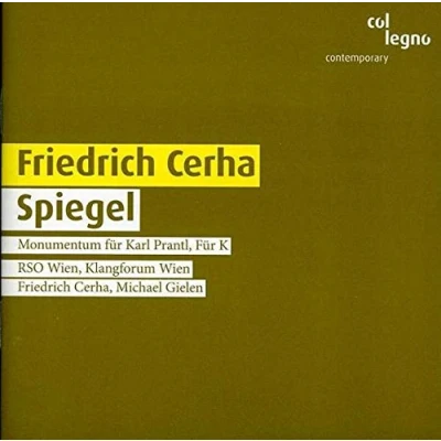 Afbeelding van Radio Symphony Orchestra Vienna, Klangforum Wien, Friedrich Cerha Cerha: Spiegel (2 CD)