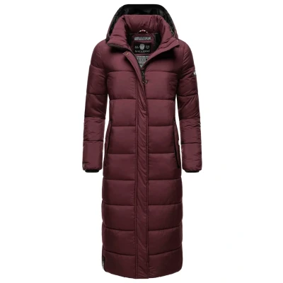 Afbeelding van Navahoo Isalie Winterjas, Dames, Maat: XS, Dark red melange