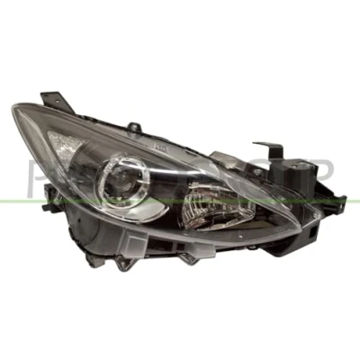 Afbeelding van PRASCO MZ3324813 Koplampen rechts H11 Met regelmotor voor LWR MAZDA: 3 Hatchback