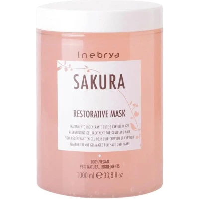 Afbeelding van INEBRYA Sakura reparatiemasker, 1000 ml, meerkleurig, 1,1