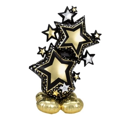 Image de Stars Giant Balloon debout 149 cm