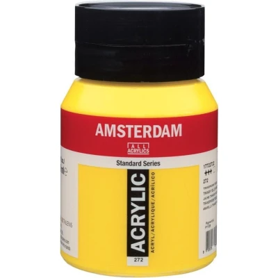 Afbeelding van Amsterdam Standard Acrylverf 500ml 272 Transparantgeel Middel