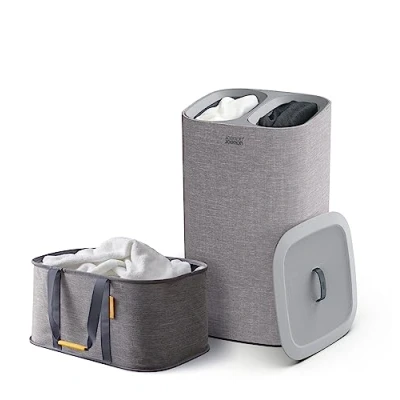 Afbeelding van Joseph Giftset Love Your Laundry Tota Wasmand en Hold All Siliconen Grijs