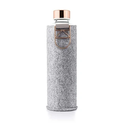 Afbeelding van EQUA MMBO 7 Rose Gold Mismatch glazen fles met vilten hoes, roségoud, 750 ml s