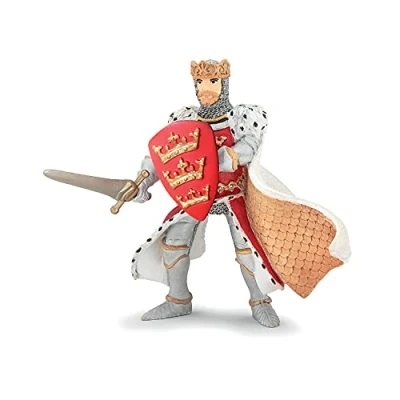 Image de Figurine Roi Arthur rouge Papo