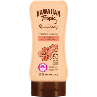 Afbeelding van Hawaiian Tropic Luminosity Zonnebrand Lotion Very High SPF50+ 180 ml