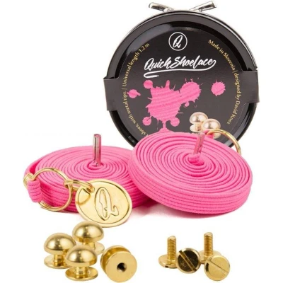 Afbeelding van Able2 Quickshoelaces prestige neon roze