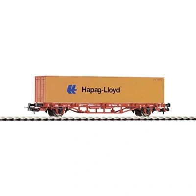 Afbeelding van Piko H0 57700 containerwagen Hapag Lloyd DB Cargo van