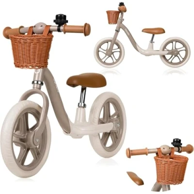 Afbeelding van Lionelo Alex Plus Kinder Loopfiets met Schuim Wielen Voor Kinderen van 3 tot 6 Jaar zonder Pedalen