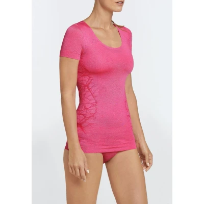 Afbeelding van Schiesser Hemd, Dames, Maat: 44, Pink mel