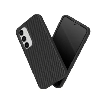 Afbeelding van RHINOSHIELD Hoesje compatibel met [Galaxy S24] SolidSuit dunne hoes schokabsorberende technologie en premium matte afwerking koolstofvezel